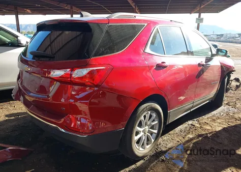2019 Chevrolet Equinox Lt из США, поврежденный, VIN 2GNAXKEV5K6115422